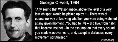 Orwell, 1984, "Any Sound That Watson Made..."